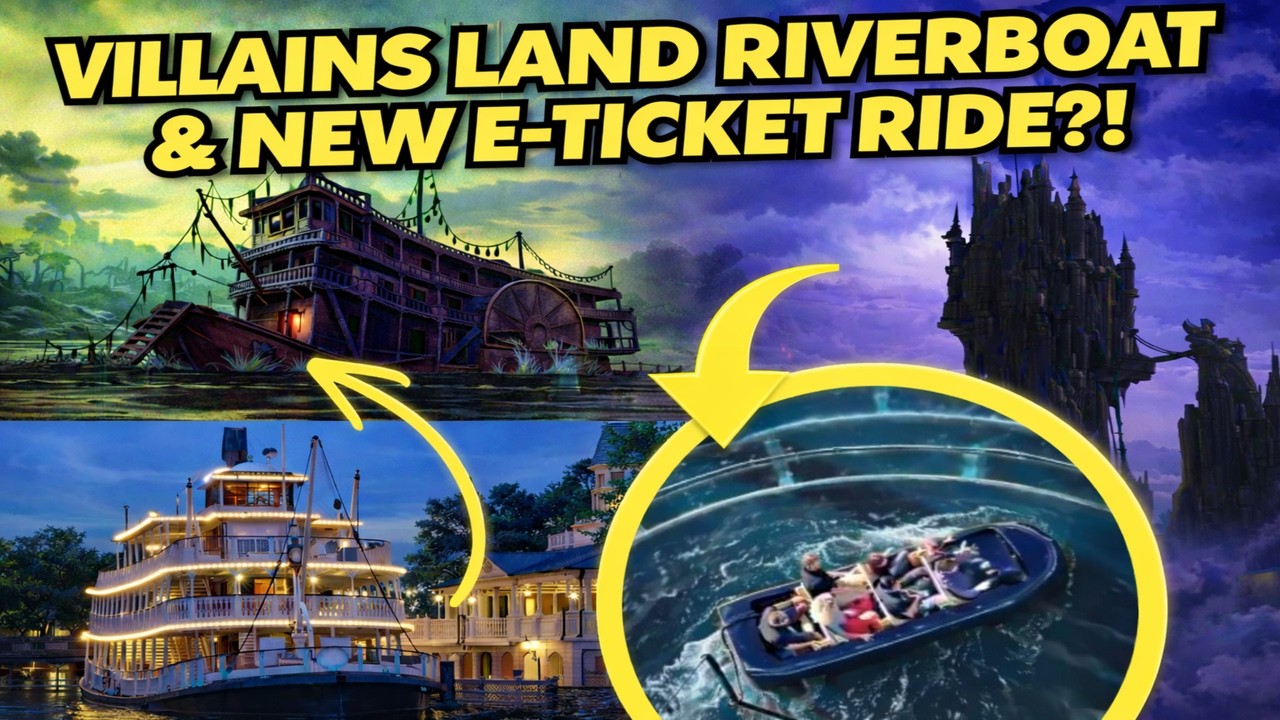 Is This Villains Land’s New E-Ticket Ride? | Riverboat Meant for Villains Land? | Disney Rumors Talk