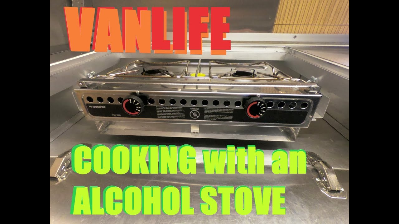 VANLIFE: cooking in my campervan using an alcohol stove
