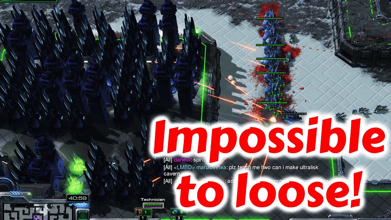 Can Technician solo win against the zerg?? Kerrigan Survival Starcraft 2 arcade