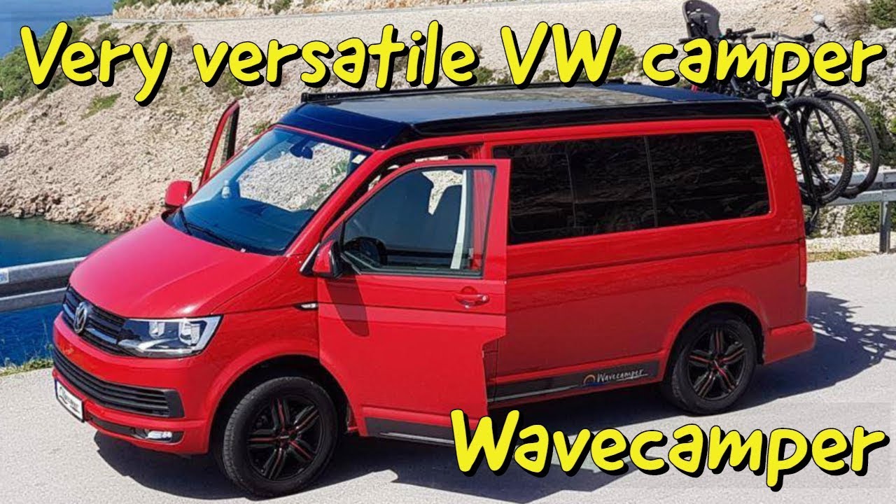 Very versatile VW camper van!  Wavecamper!