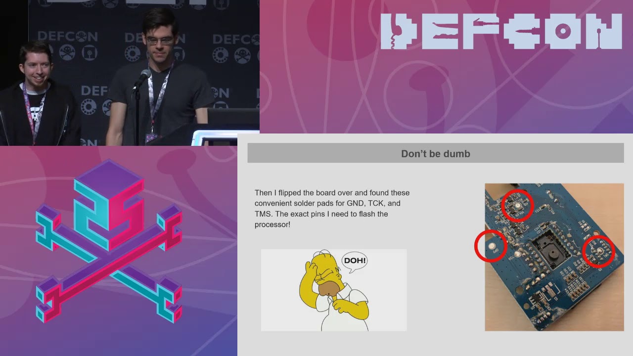 DEF CON 25 - Mark Williams, Rob Stanley - If You Give a Mouse a Microchip