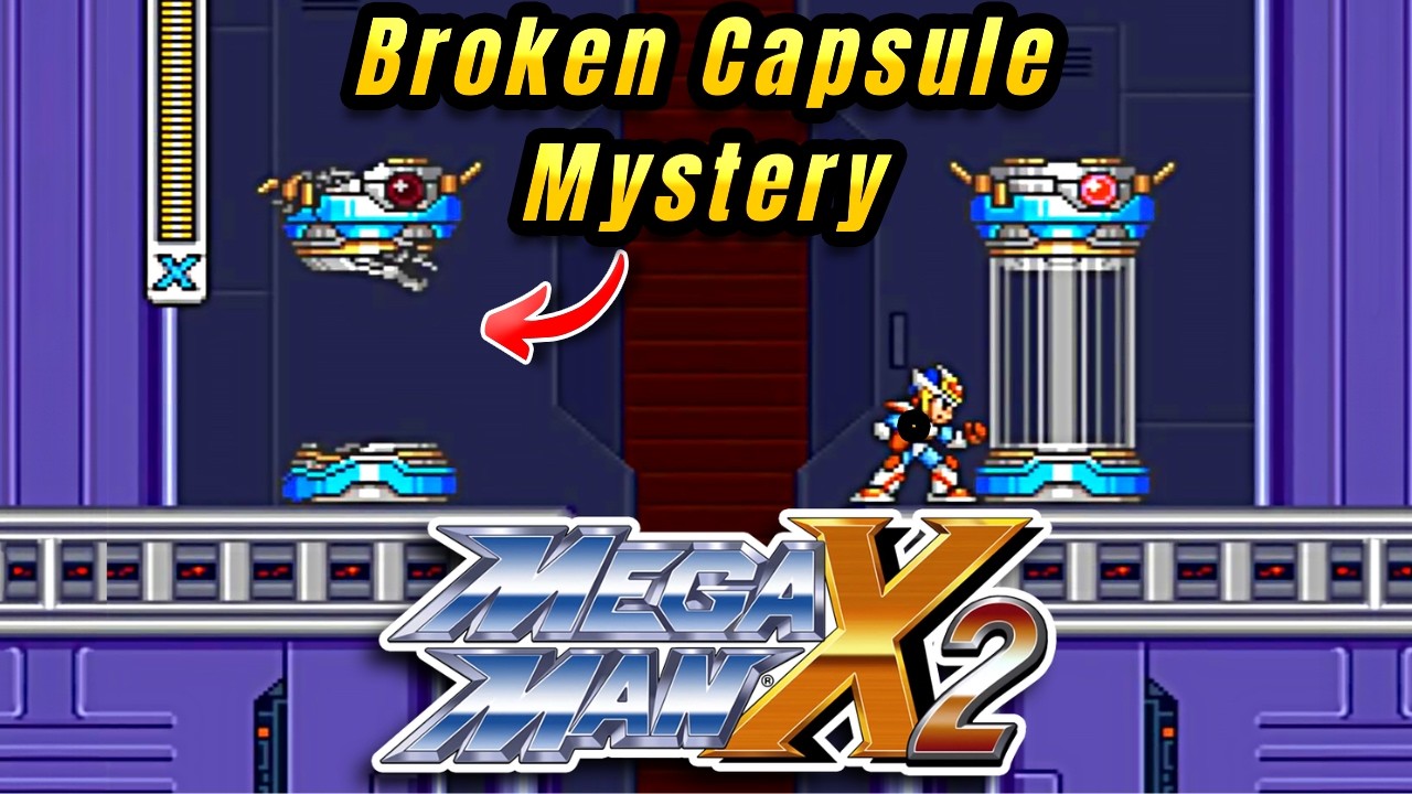 The Mystery Of Mega Man X2's Broken Capsule - Finally Solved?