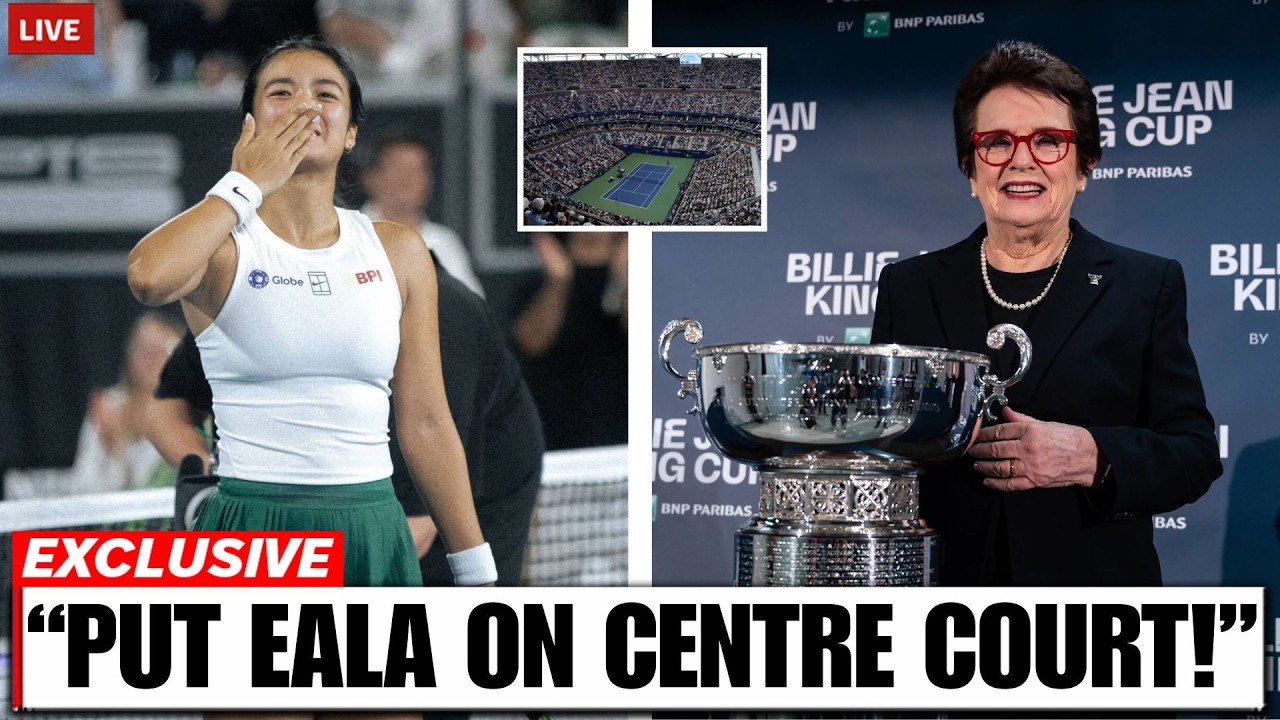 Billie Jean King REACTS STRONGLY On WTA PRAISING Alex Eala For PLAYING Centre Court At Miami!
