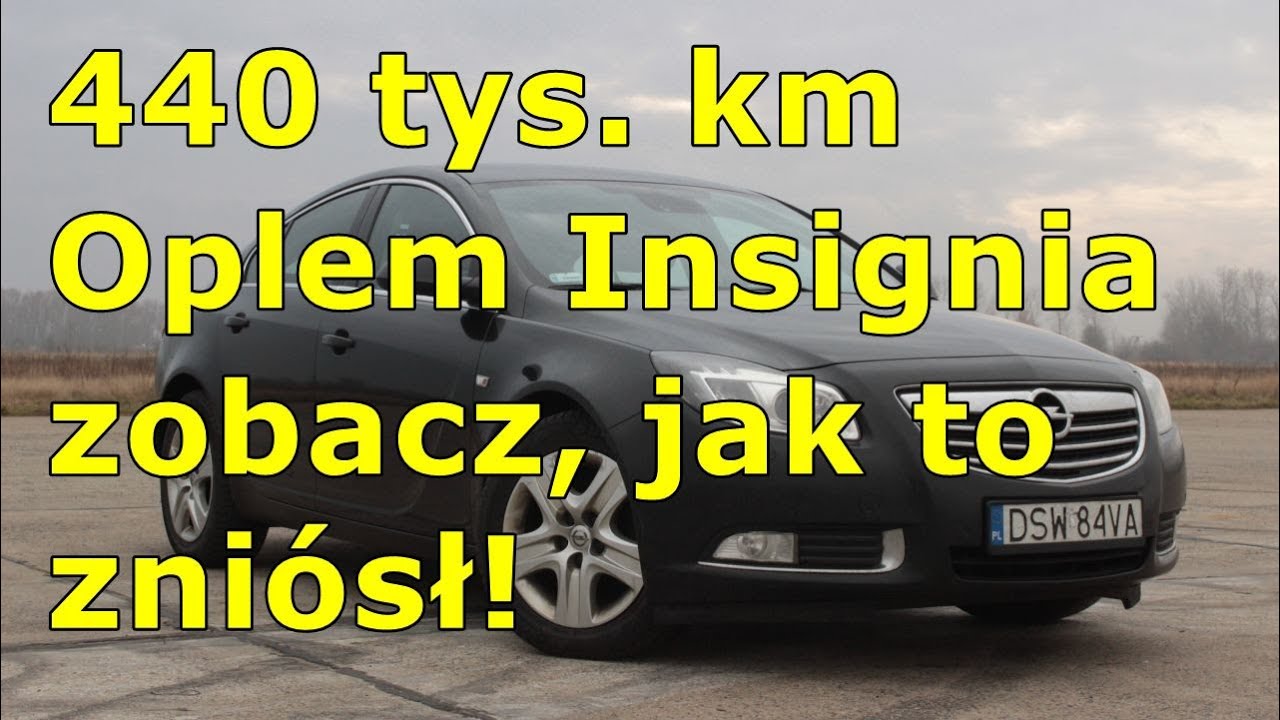 440 tys. km Oplem Insignią