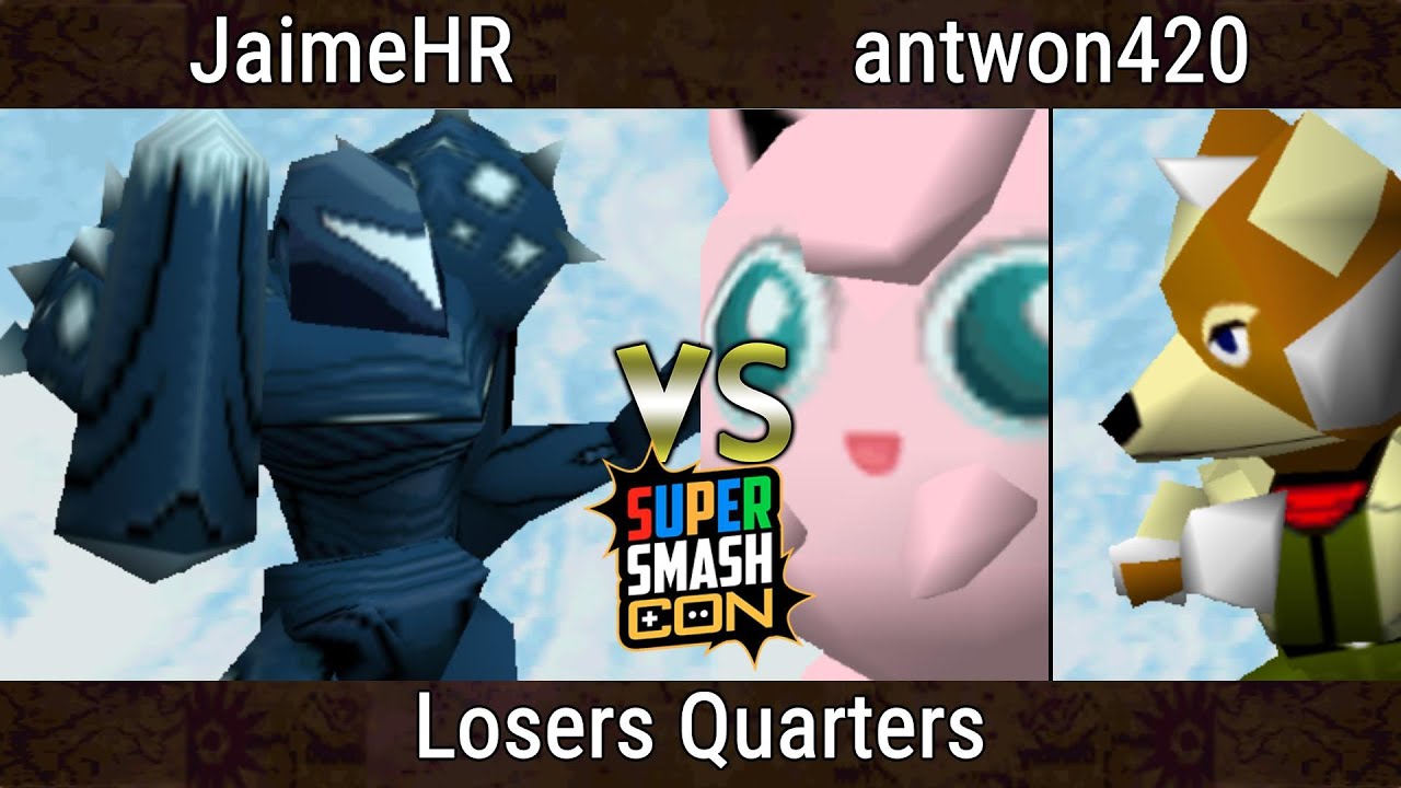 SSC 2023 Top 8 - JaimeHR (Dark Samus) Vs. antwon420 (Jigglypuff, Fox) Smash Remix - SSB64