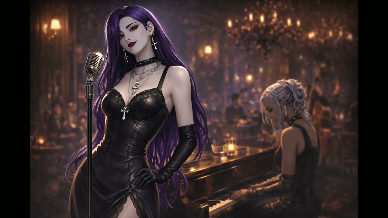 Monica & The Wolves - Saints Don’t Sit This Close - Gothic Jazz (Suno V5)