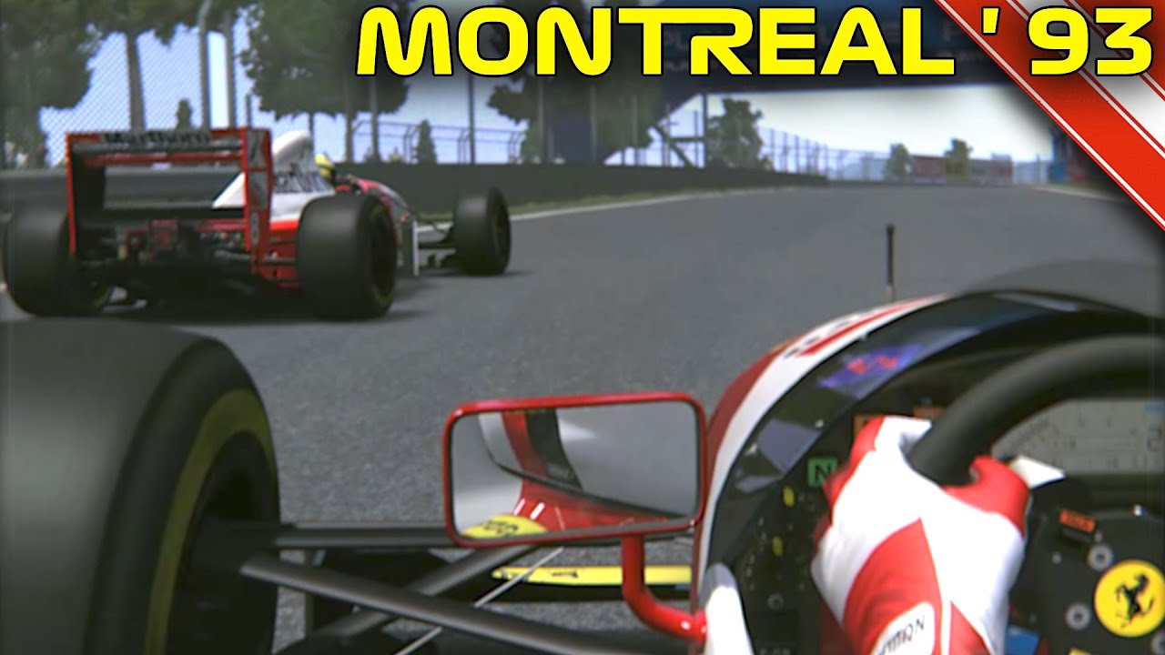 Assetto Corsa VR Alesi’s Ferrari F93A (V12) at Montreal