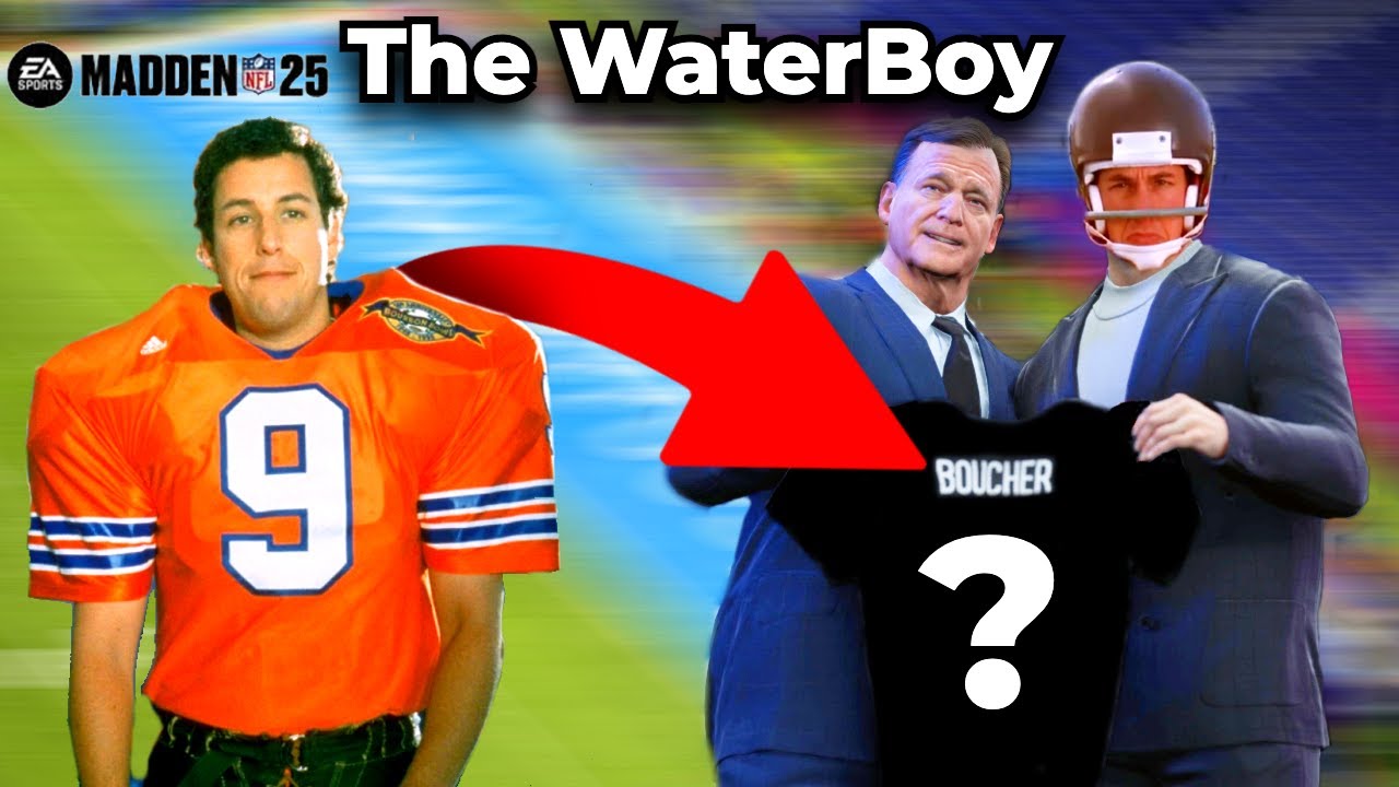 I Imported The WATERBOY to Madden 25! (Superstar Mode)