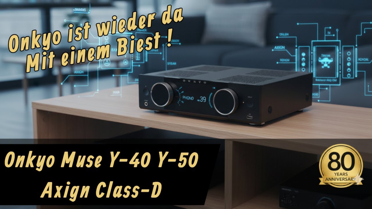 Onkyo Muse Y-40 Y-50 das Ende der HiFi-Türme?