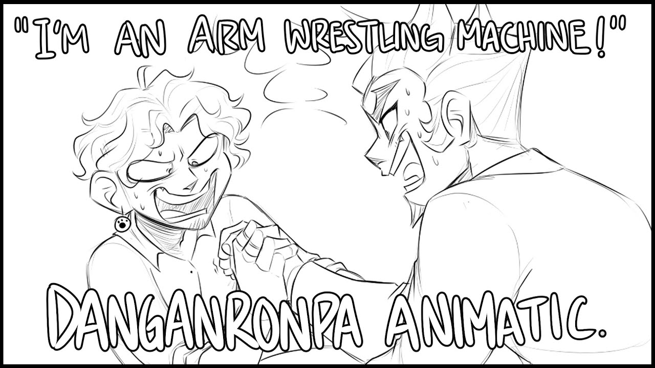 «Я машина для армрестлинга!» || DANGANRONPA ANIMATIC