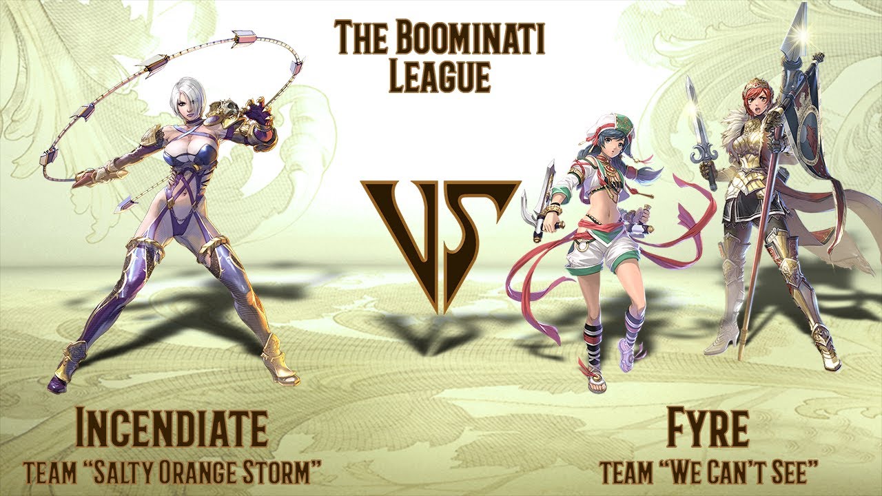 Incendiate (Ivy) VS Fyre (Talim, Hilde) - The Boominati League (11.07.2020)