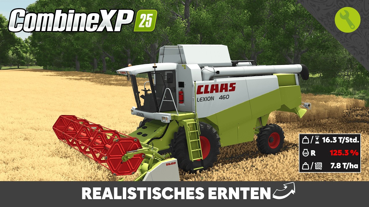 REALISTISCH ERNTEN I Combine XP das NON PLUS ULTRA beim Dreschen! I Farming Simulator 25