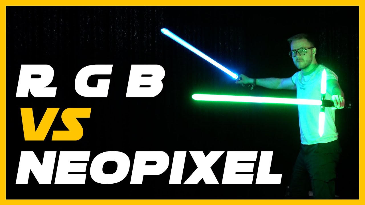RGB vs NEOPIXEL Lightsaber - Was braucht mein Lichtschwert? | Star Wars Guide