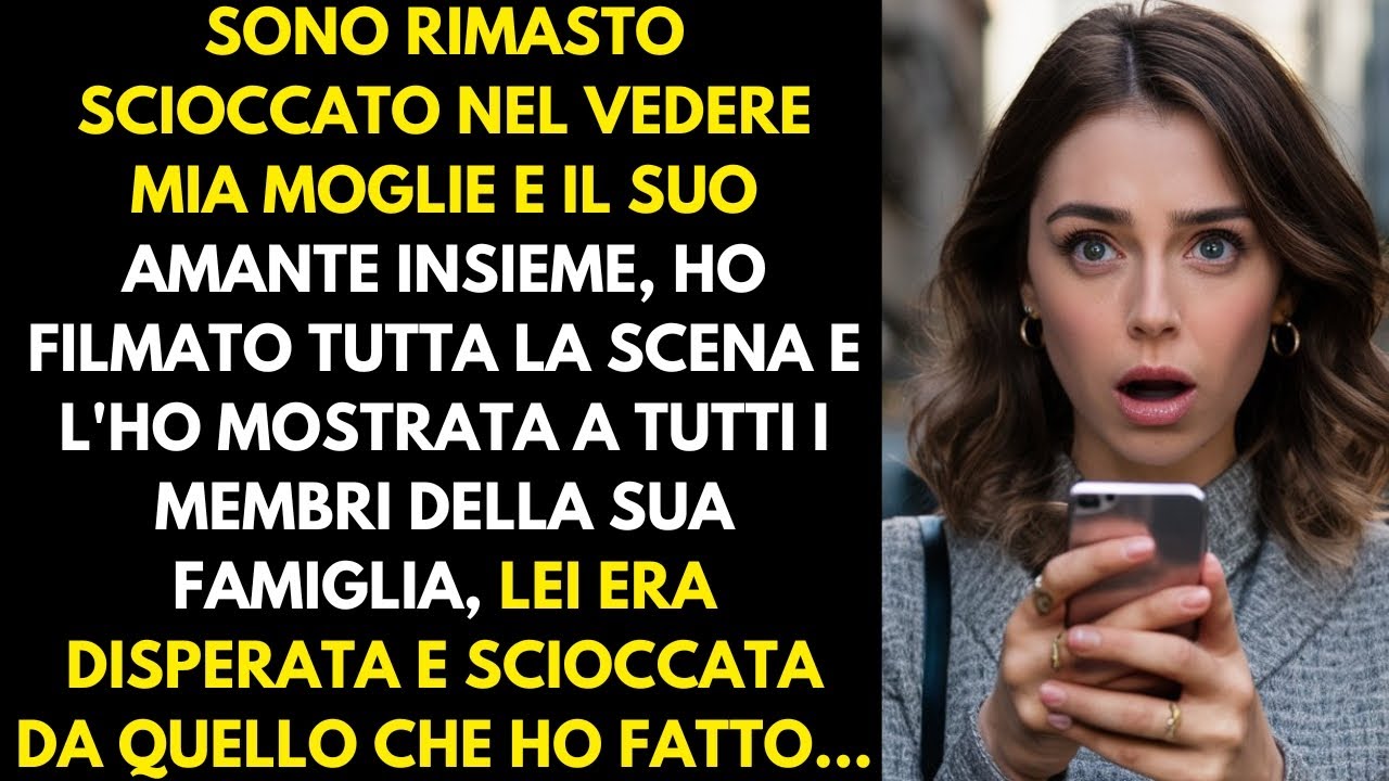Ho registrato la mia moglie infedele che mi tradiva, sono rimasto distrutto dalla scena...