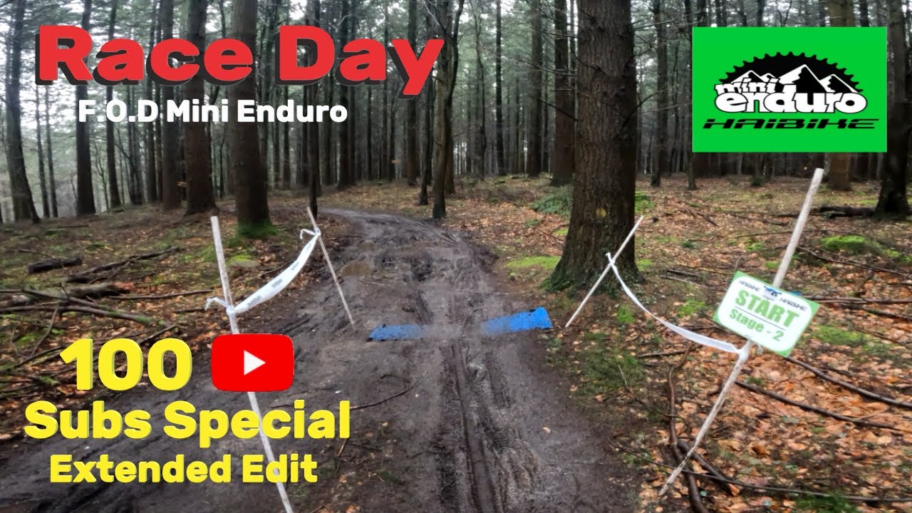 Race Day --- Haibike Mini Enduro. Forest of Dean, All 4 Stages!