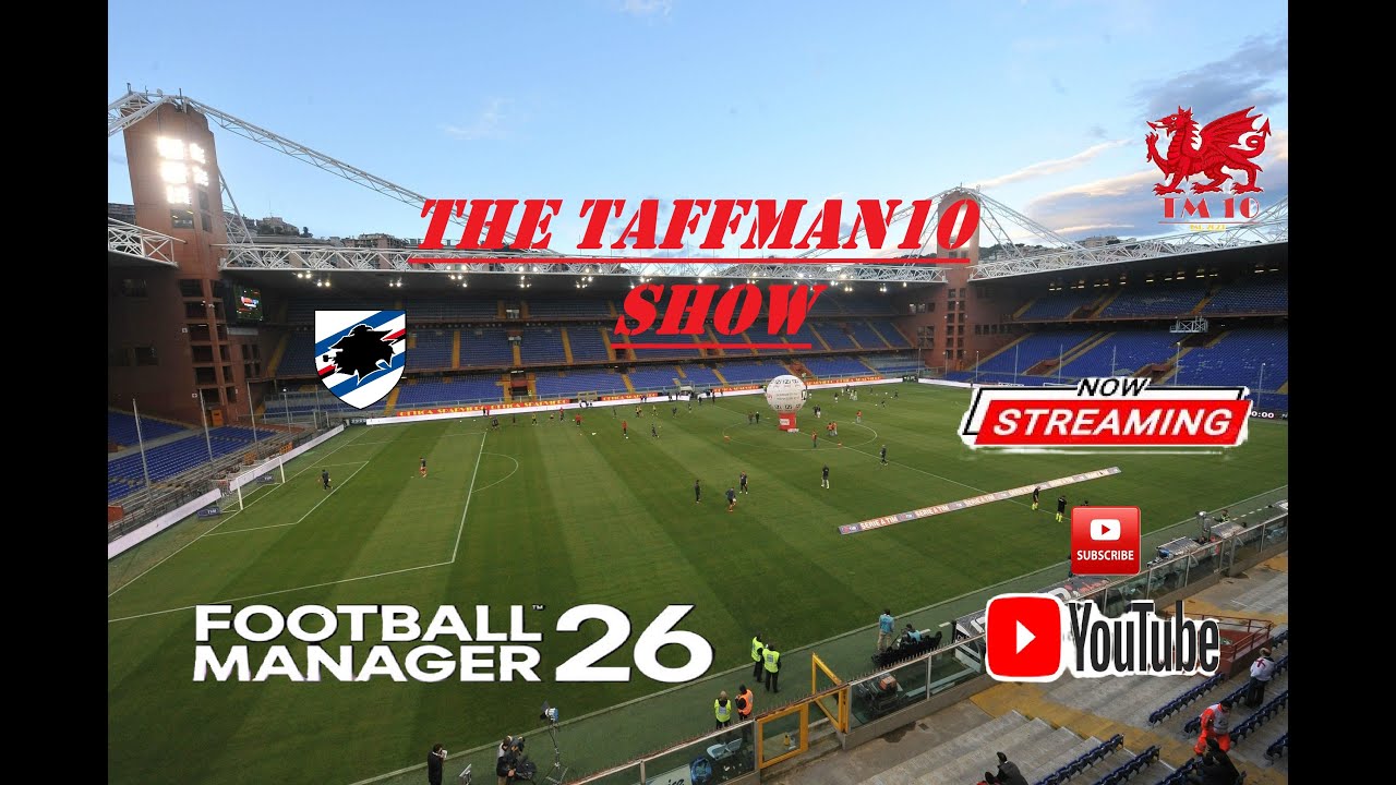 Sampdoria Rebuild Year 1 On Football Manager 2026 #fm26