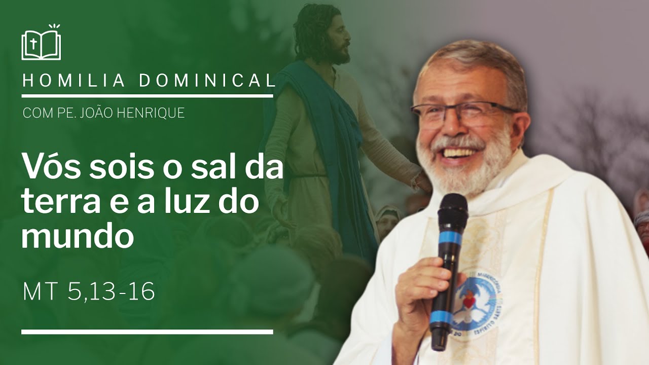 Vós sois o sal da terra e a luz do mundo | Mt 5,13-16 - Evangelho do dia (08/02/26)