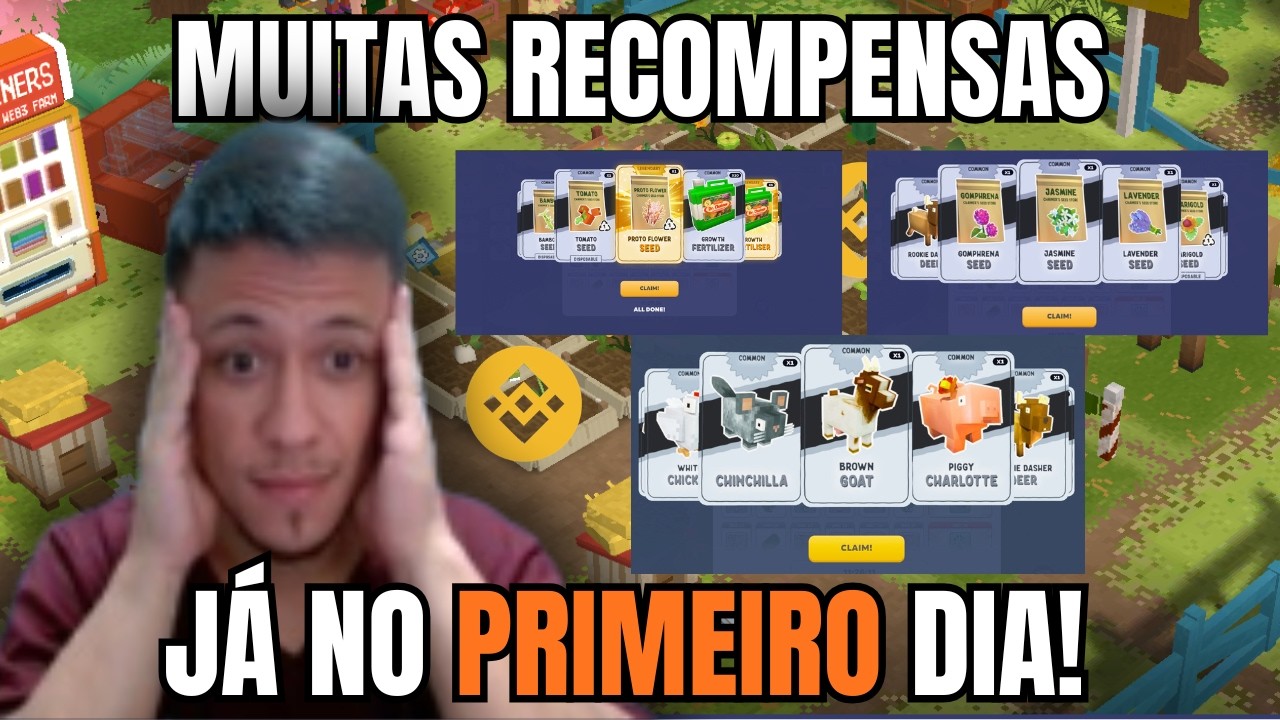 O MELHOR M&Ecirc;S para COME&Ccedil;AR sua FAZENDA DE CRYPTOS (Chainers)