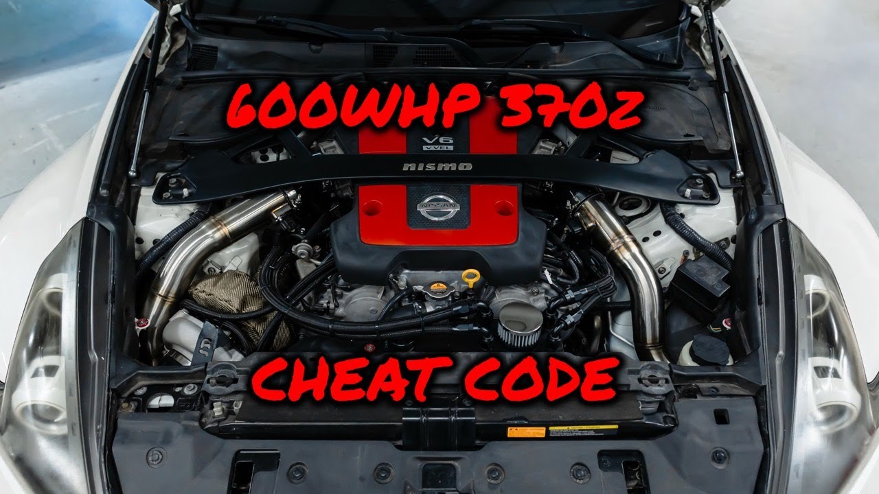 600 WHP 370z cheat code