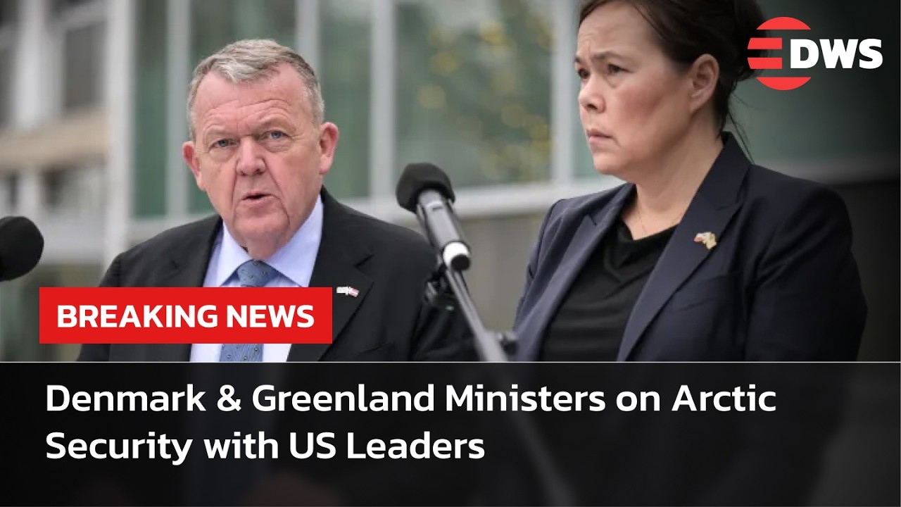 FULL URGENT BRIEFING: Denmark & Greenland Ministers on Arctic Security at White House | AC15