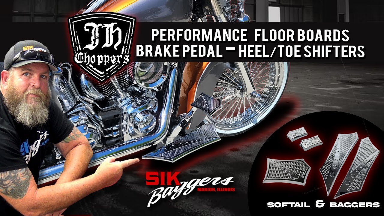 ⚡Установите подножки JH Choppers Chrome E O на свой Harley-Davidson Softail⚡