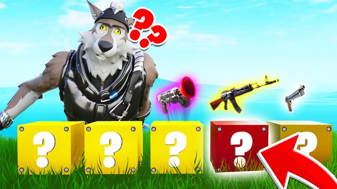SUPERHELDEN LUCKY BLOCK Race in Fortnite