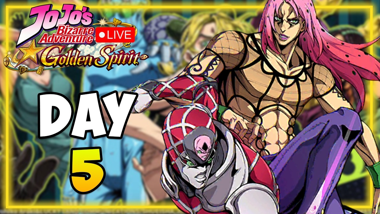 🔴DAY 5 - Summons & Progression - JOJO GS  I Beginner Advice HERE! I Help & Q&A I JOJO Golden Spirit