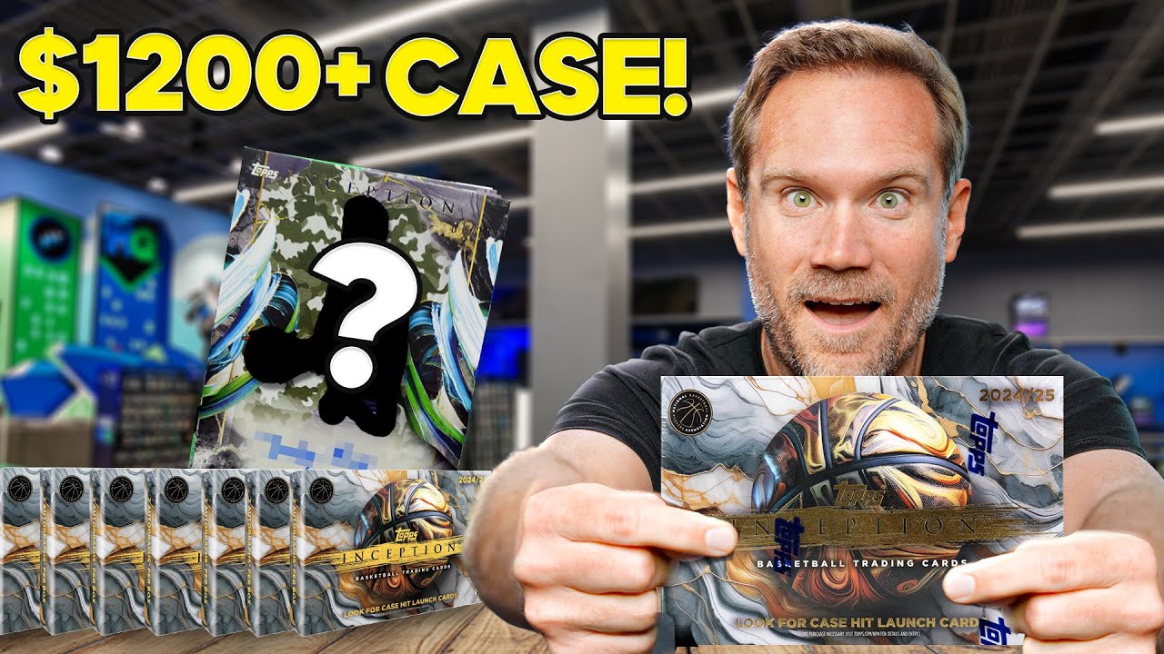 I Opened a $1,200 Case of Topps Inception Basketball! 🔥 (8 Boxes!)