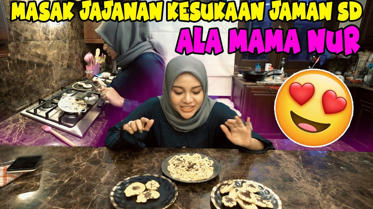 KUE CUBIT DAN SARANG LABA-LABA ALA MAMA NUR