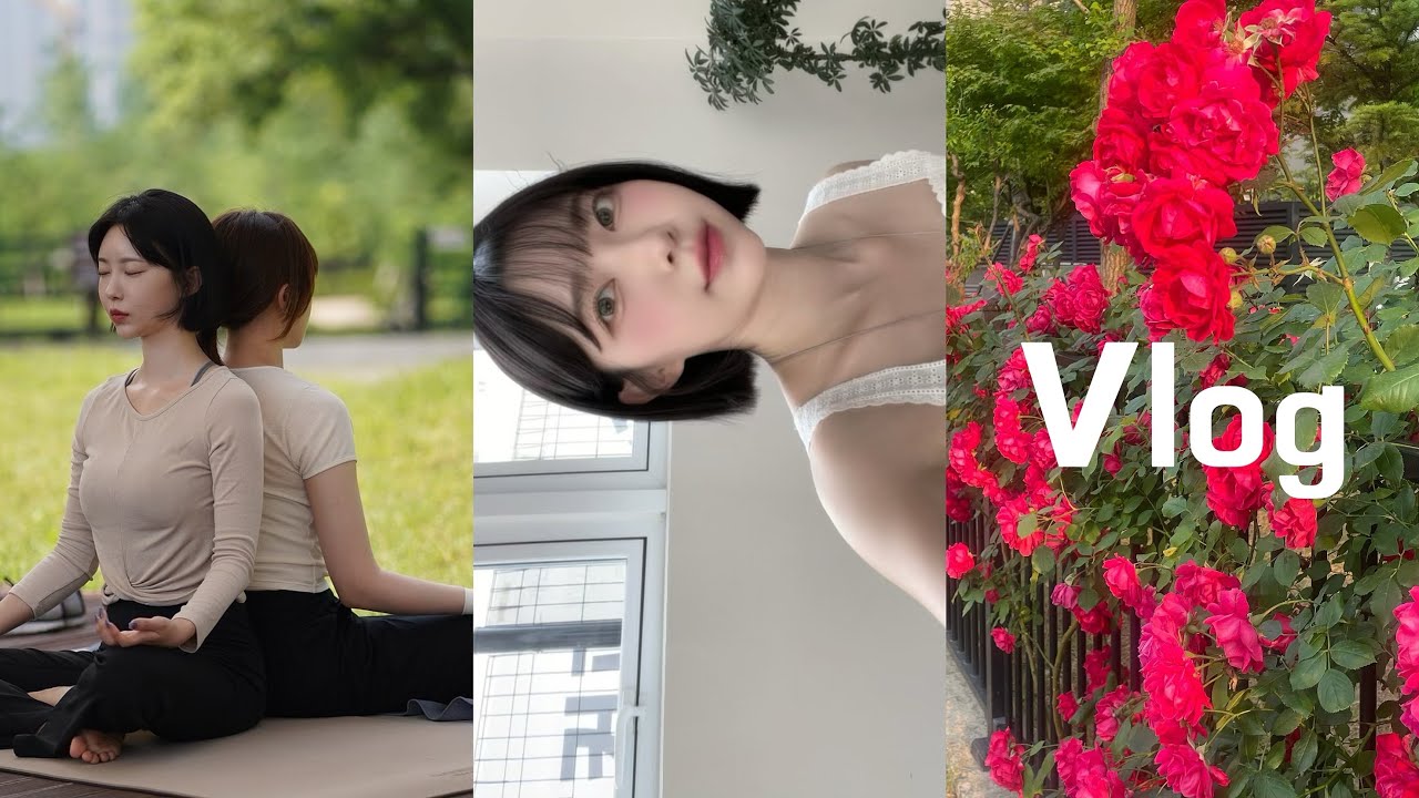 평일엔 출근하고 주말엔 요가하는 직장인 Vlog