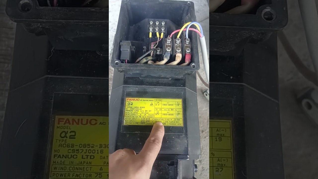 Động cơ Ac spindle motor fanuc