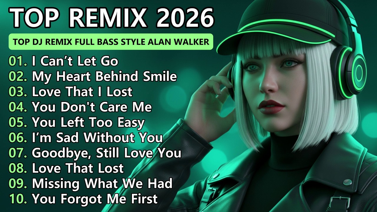 🎧 Alan Walker Style X | Top DJ Remix Full Bass - Emotional EDM Mix | 💔 Sad Love Songs Playlist