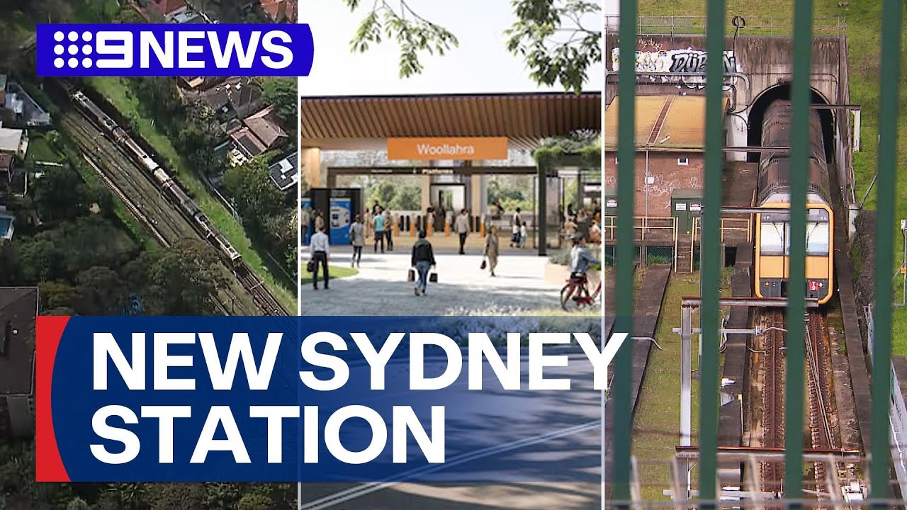 New Sydney train station goes ahead, confirms NSW government | 9 News Australia