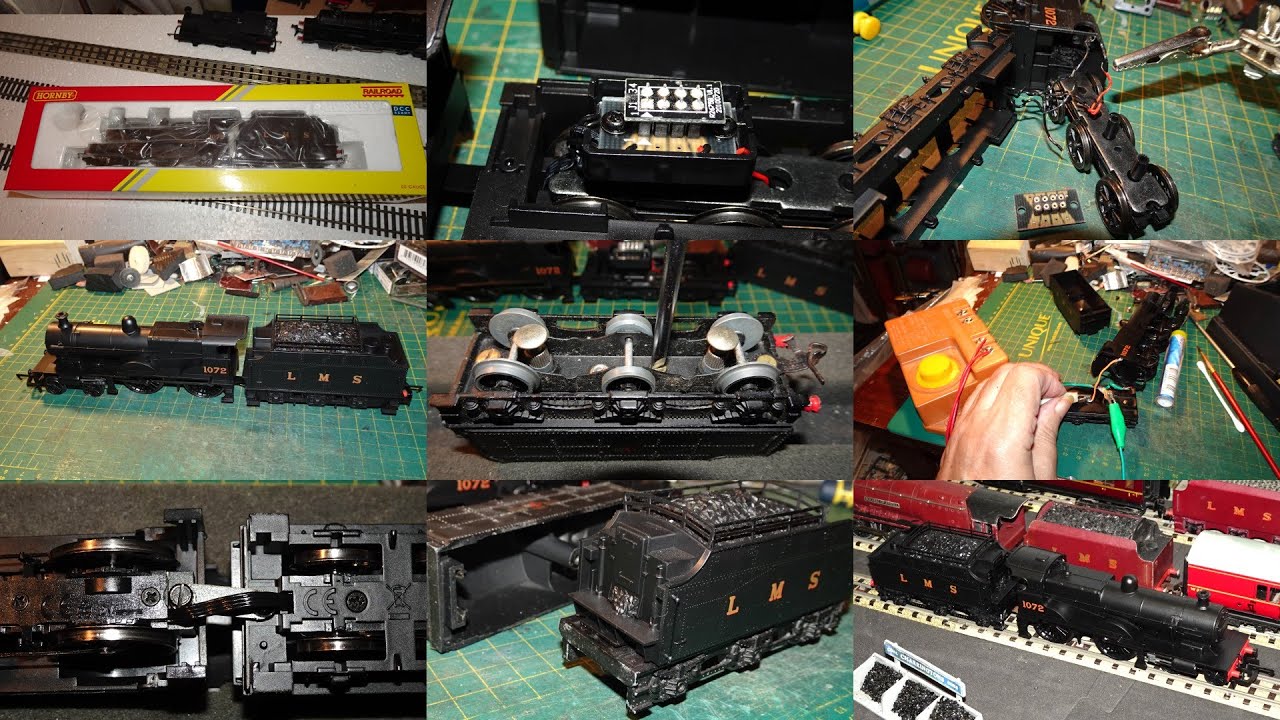 OO 230, Midland 4P Compound 3 Rail Conversion