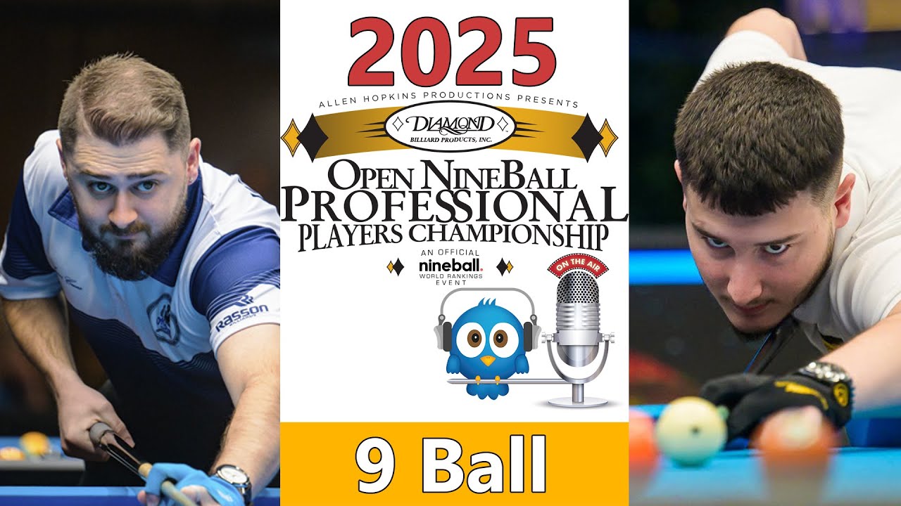 Skyler Woodward vs Kledio Kaci - 9 Ball - 2025 Super Billiards Expo