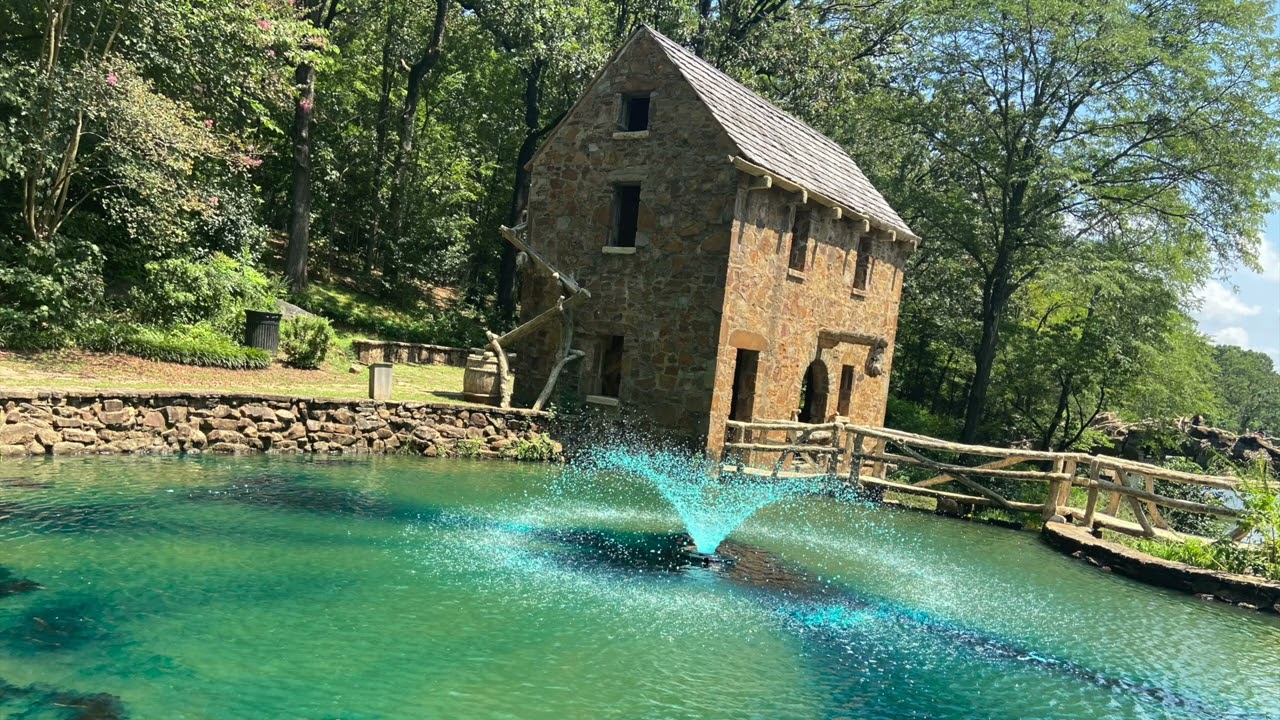 The Old Mill Little House on the Prairie | Peaceful Arkansas Watermill