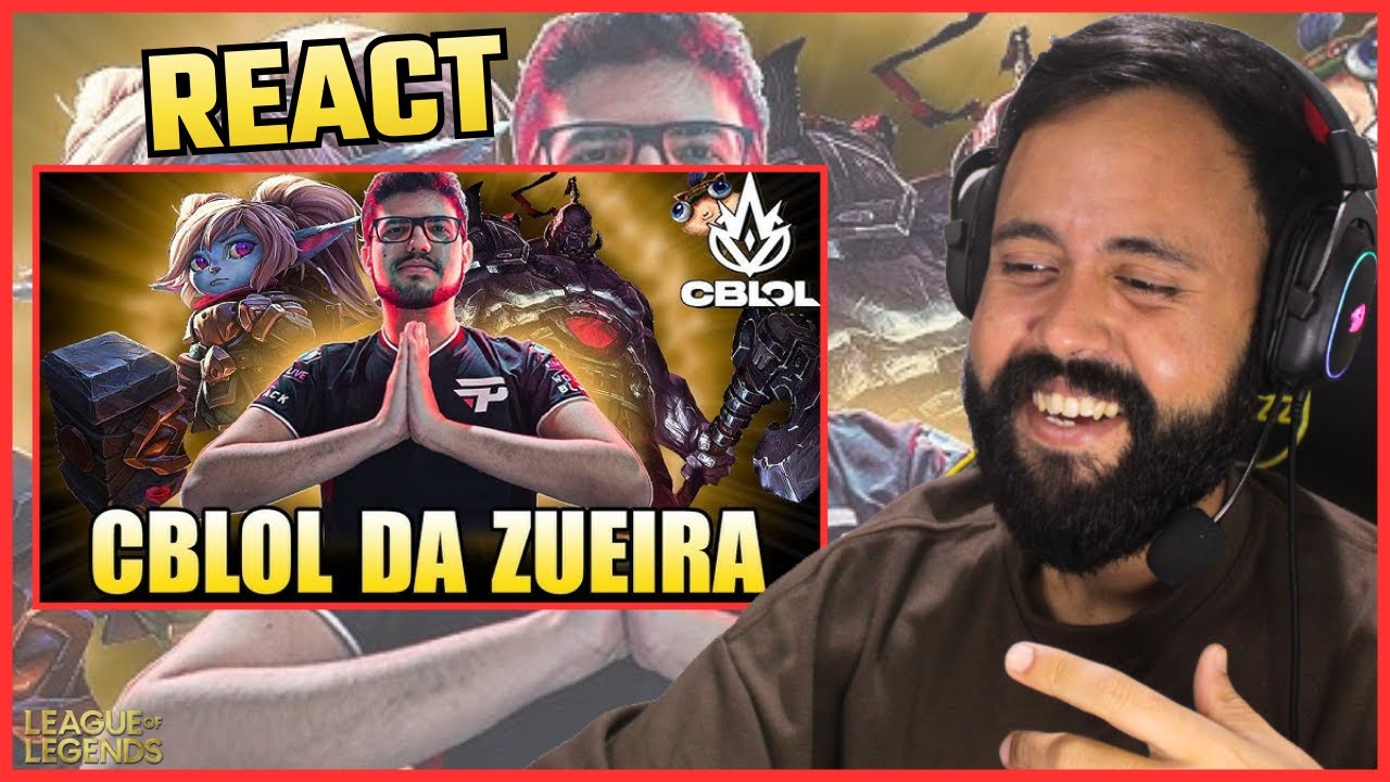 REACT BRONZIOCRE: O LOUD x PAIN MAIS DISPUTADO DA HISTÓRIA - CBLOL DA ZUEIRA