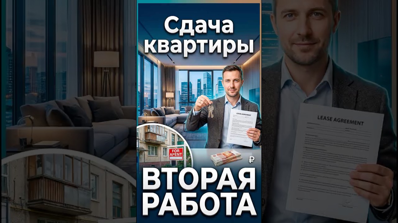 Сдача квартиры в аренду - вторая работа по трудозатратам #россия #инвестиции #недвижимость