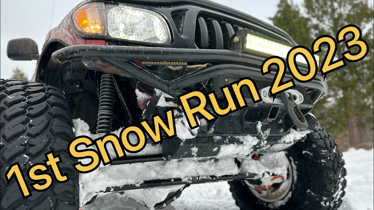 Sly Park Mormon Emigrant Trail Snow Run 01/07/23