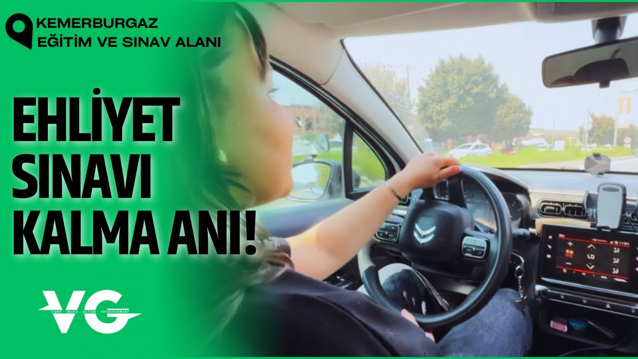Ehliyet Sınavı KALMA ANI!
