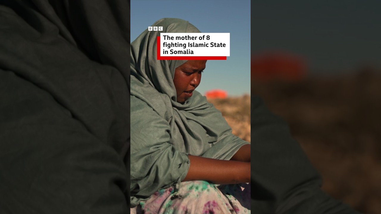 The mother of 8 fighting Islamic State in Somalia - BBC Africa Eye #shorts