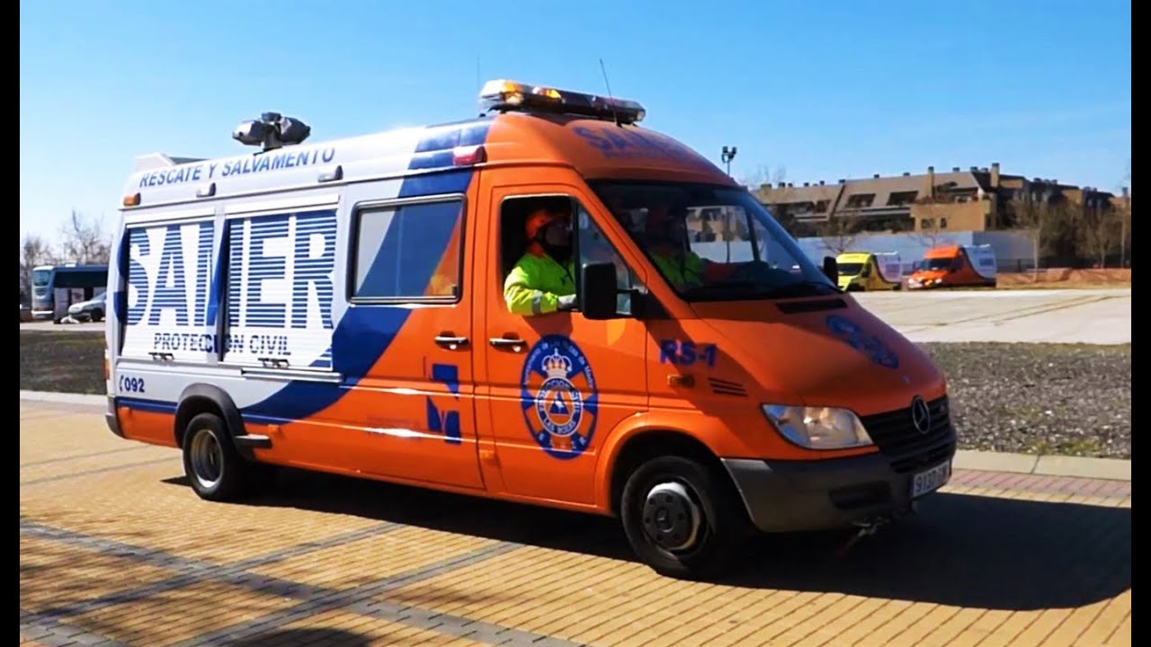 Vehículos SAMER Protección Civil Las Rozas (Madrid)