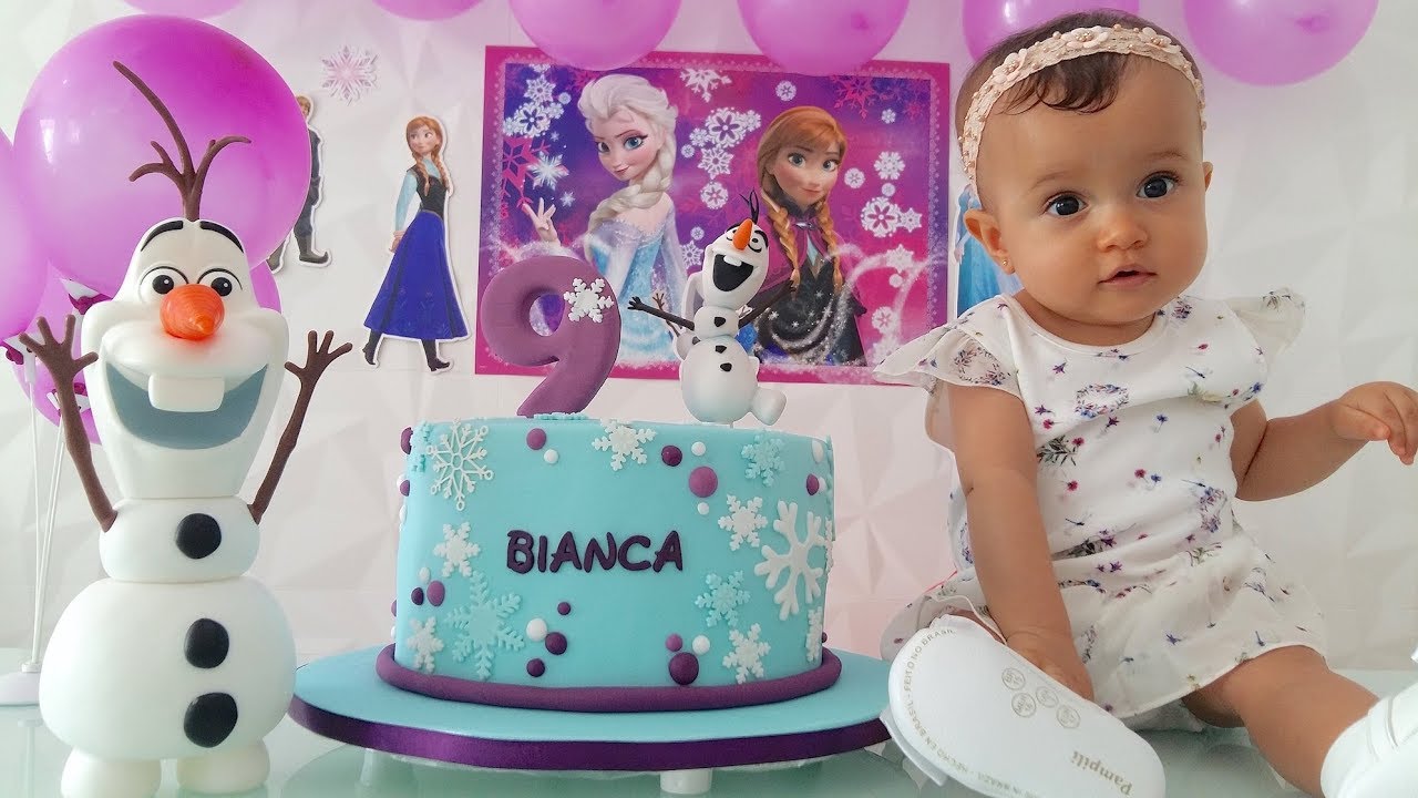 NONO MESVERSÁRIO DA BIANCA: FROZEN - Gabriela Almeida