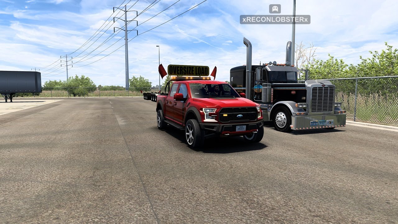 ATS Recon Hauls the Cargo and Goggles runs Pilot Car in Convoy!