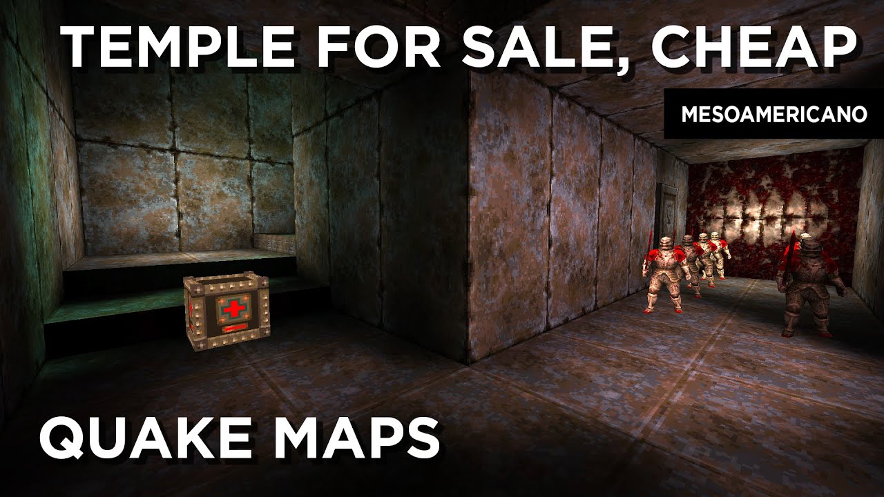 Quake Maps - Temple For Sale, Cheap