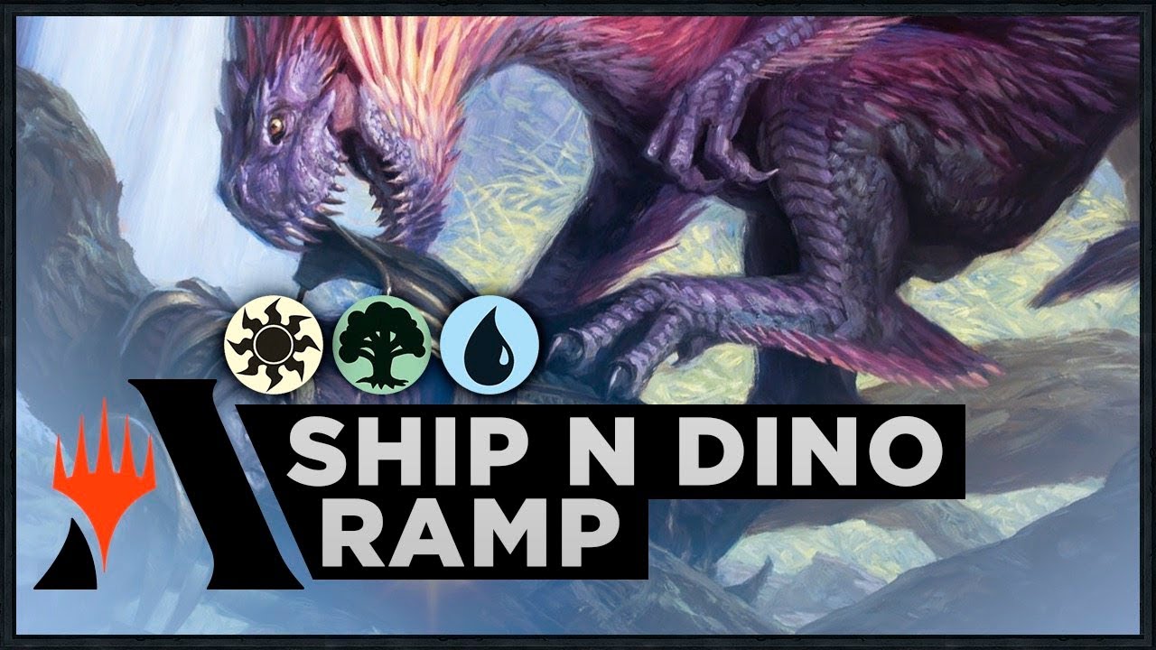 Ship n Dino Ramp | War of the Spark Standard Deck (MTG Arena)