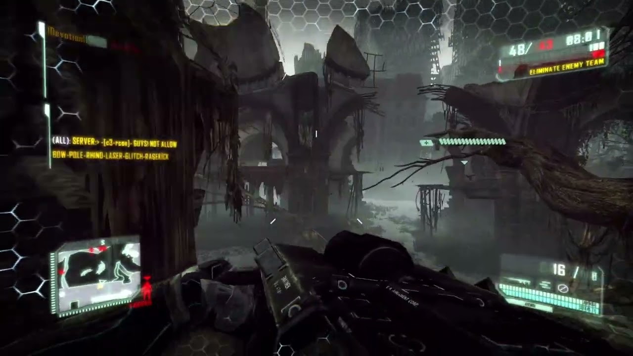 Crysis 3 Multiplayer DSGr Sniper Scope in a hard match...