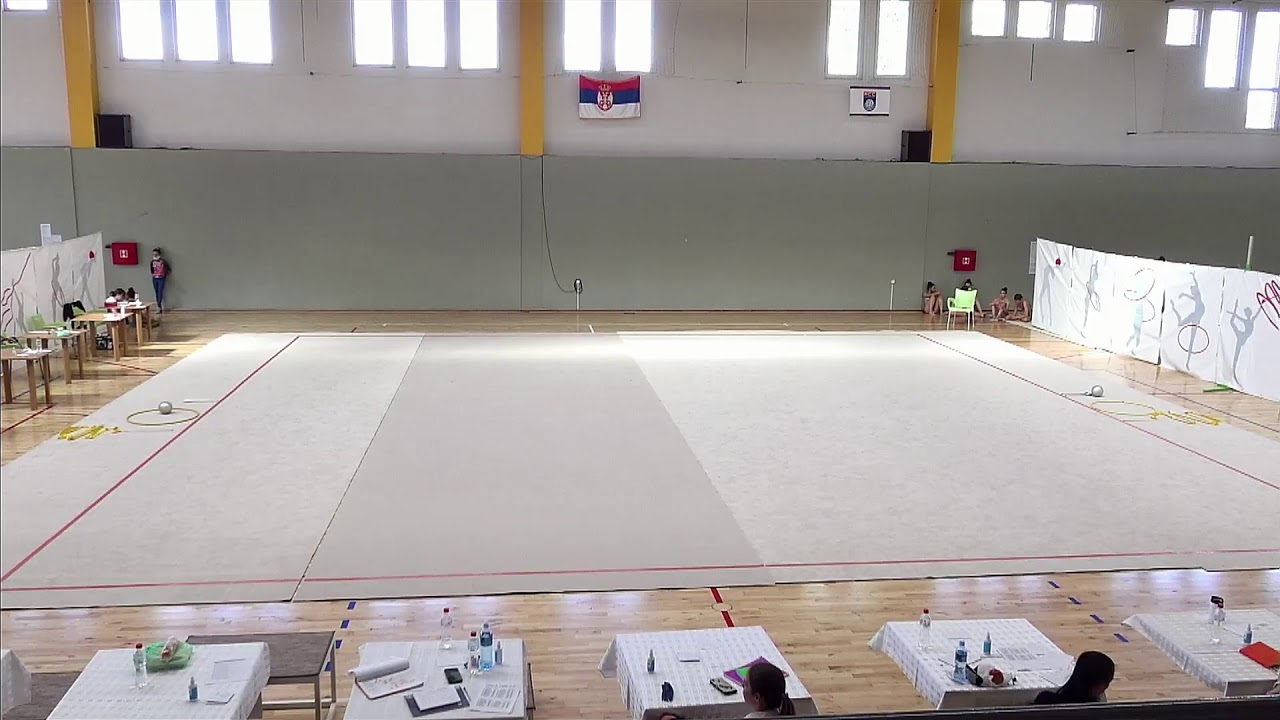 Ritmička Gimnastika, individualni B program. Svilajnac 13.06.2021.