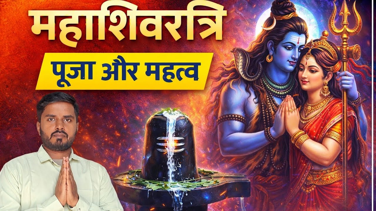 महाशिवरात्रि 2026: पूजा विधि, महत्व और शिव–पार्वती की सच्ची कथा 🕉#Mahashivratri2026 #ShivParvati🙏