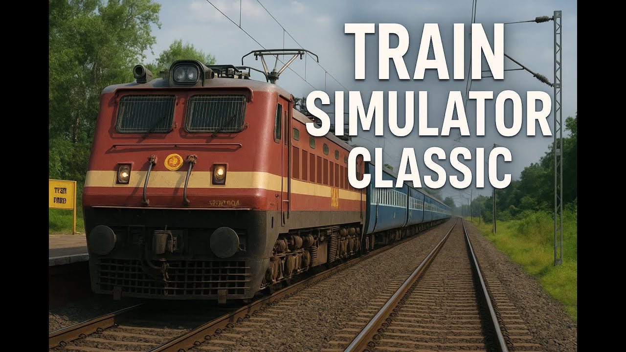 🚆 Train Simulator Classic Live | Indian Route & Indian Engine | Realistic Gameplay 🎮🇮🇳
